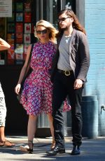 DIANA AGRON Out and About in New York 09/21/215