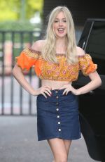 DIANA VICKERS at ITV Studios in London 09/03/2015