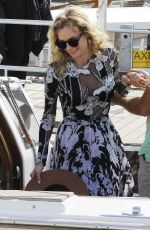 DIANE KRUGER Arrives at Excelsior Hotel in Venice 09/01/2015
