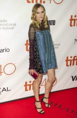 DIANE KRUGER at Disorder Premire at 2015 Toronto International Film Festival 09/17/2015