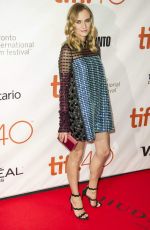 DIANE KRUGER at Disorder Premire at 2015 Toronto International Film Festival 09/17/2015