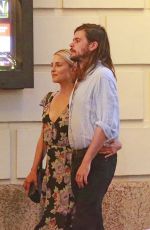 DIANNA AGRON in the Line for Broadway Musical Hamilton in New York 09/24/2015