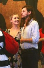 DIANNA AGRON in the Line for Broadway Musical Hamilton in New York 09/24/2015