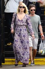 DIANNA AGRON Out Shopping in New York 09/19/2015