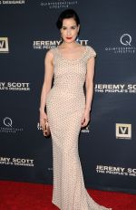 DITA VON TEESE at Jeremy Scott: The People’s Designer Premiere in Hollywood