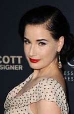 DITA VON TEESE at Jeremy Scott: The People’s Designer Premiere in Hollywood
