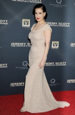 DITA VON TEESE at Jeremy Scott: The People’s Designer Premiere in Hollywood