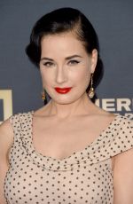 DITA VON TEESE at Jeremy Scott: The People’s Designer Premiere in Hollywood