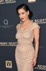 DITA VON TEESE at Jeremy Scott: The People’s Designer Premiere in Hollywood