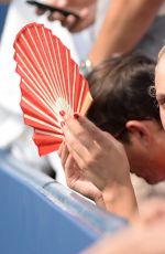 DONNA VKIC at Stan Wawrinka Match at 2015 US Open in New York 09/03/2015
