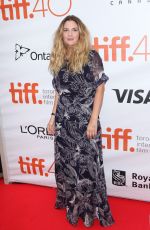DREW BARRYMORE at Miss You Already Premiere at 2015 Toronto International Film Festival 09/12/2015