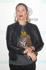 DREW BARRYMORE at Winstead Refinery29’s Fashion Week Destination 29 Rooms in New York 09/10/2015