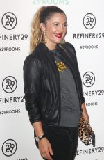 DREW BARRYMORE at Winstead Refinery29’s Fashion Week Destination 29 Rooms in New York 09/10/2015