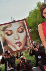 EKATERINA MTSITOURIDZE at Francofonia Premiere at 72nd Venice Film Festival