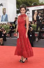 EKATERINA MTSITOURIDZE at Francofonia Premiere at 72nd Venice Film Festival