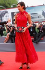 EKATERINA MTSITOURIDZE at Francofonia Premiere at 72nd Venice Film Festival