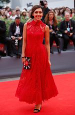 EKATERINA MTSITOURIDZE at Francofonia Premiere at 72nd Venice Film Festival