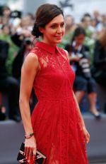 EKATERINA MTSITOURIDZE at Francofonia Premiere at 72nd Venice Film Festival