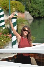 ELISA SEDNAOUI Arrives at Lido for 72nd Venice Film Festival 09/01/2015