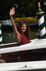 ELISA SEDNAOUI Arrives at Lido for 72nd Venice Film Festival 09/01/2015
