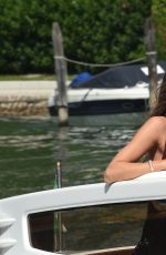 ELISA SEDNAOUI Arrives at Lido for 72nd Venice Film Festival 09/01/2015