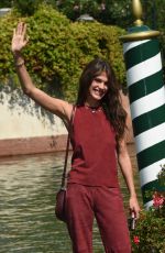 ELISA SEDNAOUI Arrives at Lido for 72nd Venice Film Festival 09/01/2015