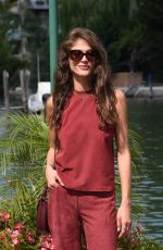 ELISA SEDNAOUI Arrives at Lido for 72nd Venice Film Festival 09/01/2015