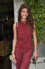 ELISA SEDNAOUI Arrives at Lido for 72nd Venice Film Festival 09/01/2015