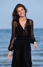 ELISA SEDNAOUI at a Photocall at 72nd Venice Film Festival 09/01/2015