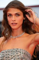 ELISA SEDNAOUI at Everest Premiere and 72nd Venice Film Festival Opening Ceremony