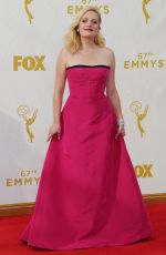 ELISABETH MOSS at 2015 Emmy Awards in Los Angeles 09/20/2015