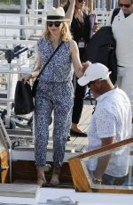 ELIZABETH BANKS Arrives at Lido for 72nd Venice Film Festival 09/01/2015