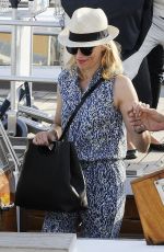 ELIZABETH BANKS Arrives at Lido for 72nd Venice Film Festival 09/01/2015