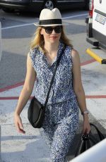 ELIZABETH BANKS Arrives at Lido for 72nd Venice Film Festival 09/01/2015