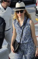 ELIZABETH BANKS Arrives at Lido for 72nd Venice Film Festival 09/01/2015