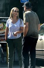 ELIZABETH BARKLEY Leaves Urth Cafe 09/02/2015