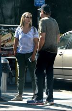 ELIZABETH BARKLEY Leaves Urth Cafe 09/02/2015