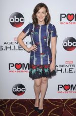 ELIZABETH HENSTRIDGE at Agents of S.H.I.E.L.D. Season 3 Premiere in Los Angeles 09/23/2015