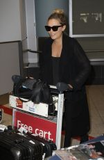 ELIZABETH OLSEN Arrives at Toronto Pearson International Airport 09/11/2015