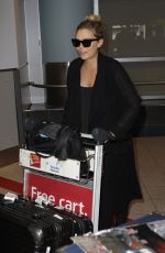 ELIZABETH OLSEN Arrives at Toronto Pearson International Airport 09/11/2015