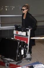 ELIZABETH OLSEN Arrives at Toronto Pearson International Airport 09/11/2015