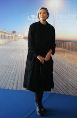 ELIZABETH OLSEN at a Photocall at 41st Deauville American Film Festival 09/09/2015