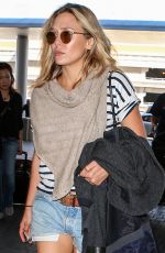 ELIZABETH OLSEN at LAX Airport in Los Angeles 09/28/2015