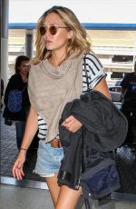 ELIZABETH OLSEN at LAX Airport in Los Angeles 09/28/2015