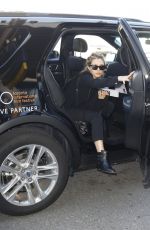 ELIZABETH OLSEN at Pearson International Airport in Toronto 09/14/2015
