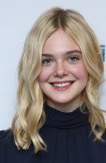 ELLE FANNING at SiriusXM Studios in New York 09/01/2015