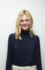 ELLE FANNING at SiriusXM Studios in New York 09/01/2015