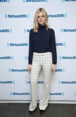 ELLE FANNING at SiriusXM Studios in New York 09/01/2015