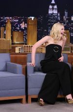 ELLE FANNING at Tonight Show Starring Jimmy Fallon in New York 09/01/2015
