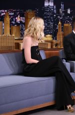 ELLE FANNING at Tonight Show Starring Jimmy Fallon in New York 09/01/2015